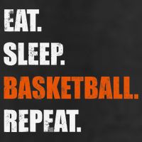 Eat Sleep Basketball Repeat Adult Drive Performance Visor