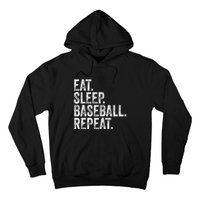 Eat Sleep Baseball Repeat Hoodie