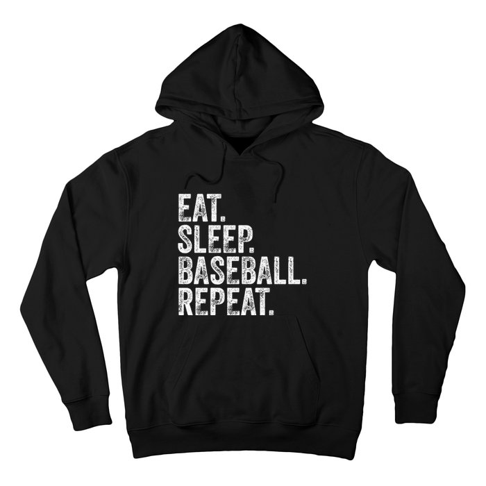 Eat Sleep Baseball Repeat Hoodie