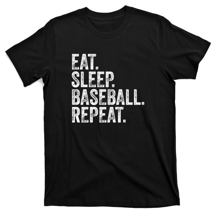 Eat Sleep Baseball Repeat T-Shirt