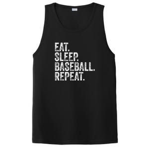 Eat Sleep Baseball Repeat PosiCharge Competitor Tank