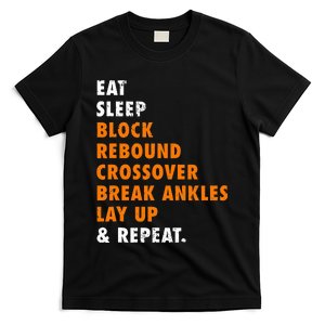 Eat Sleep Basketball Repeat T-Shirt