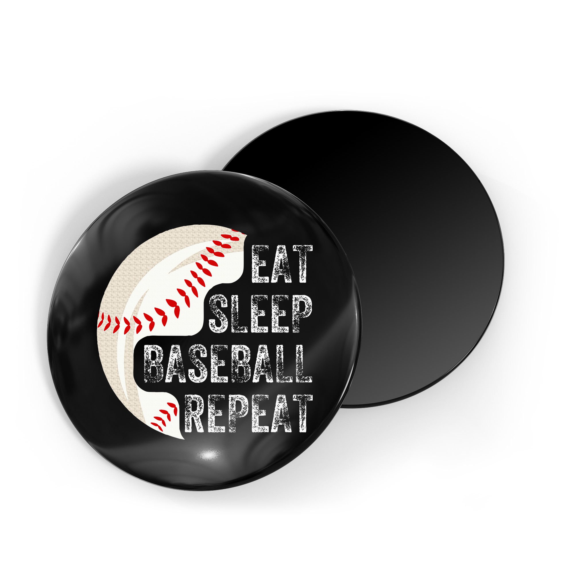 Eat Sleep Baseball Repeat Baseball Magnet