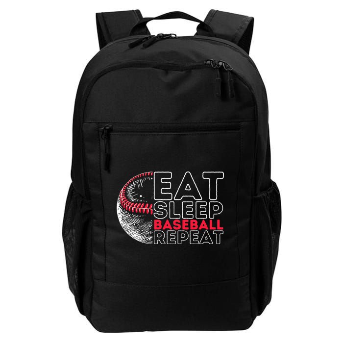 Eat Sleep Baseball Repeat Players Backpack