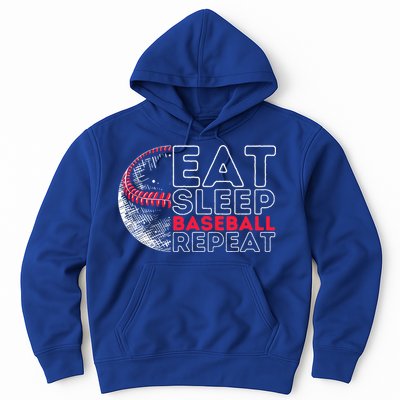 Eat Sleep Baseball Repeat Players Hoodie