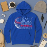 Eat Sleep Baseball Repeat Players Hoodie