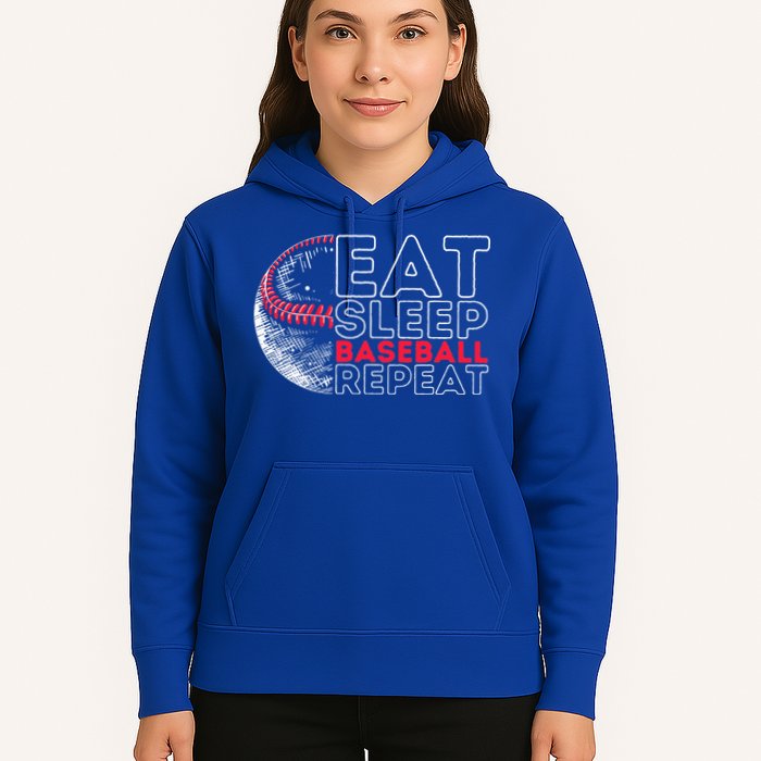 Eat Sleep Baseball Repeat Players Hoodie
