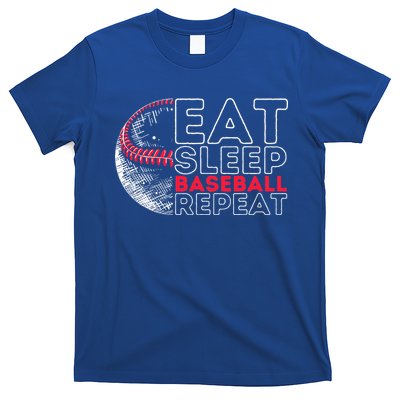 Eat Sleep Baseball Repeat Players T-Shirt