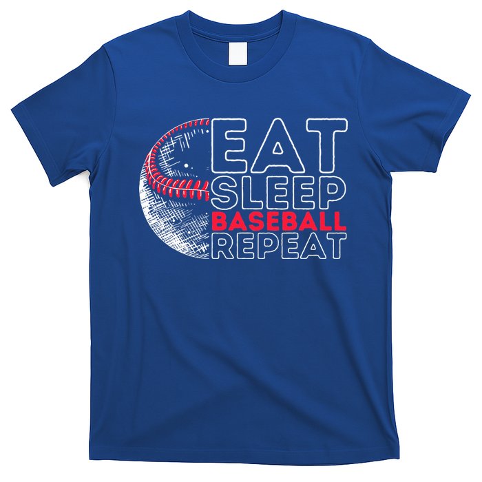 Eat Sleep Baseball Repeat Players T-Shirt