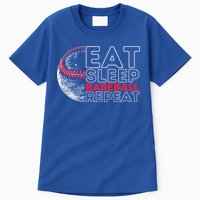 Eat Sleep Baseball Repeat Players Tall T-Shirt