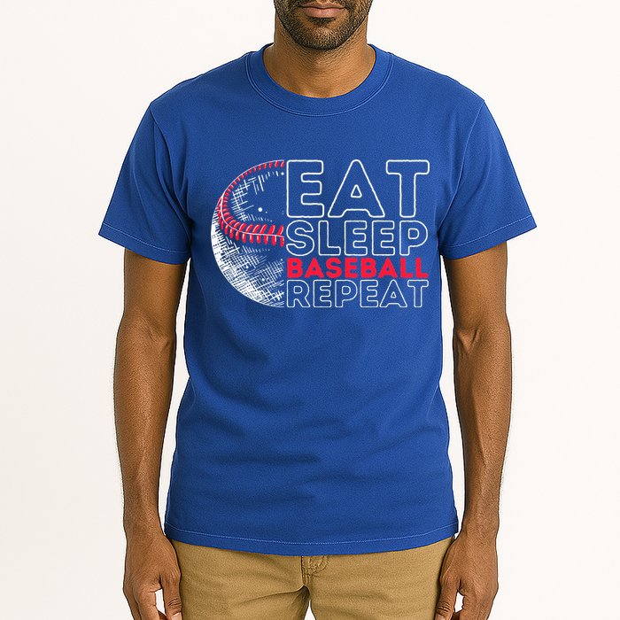 Eat Sleep Baseball Repeat Players Tall T-Shirt