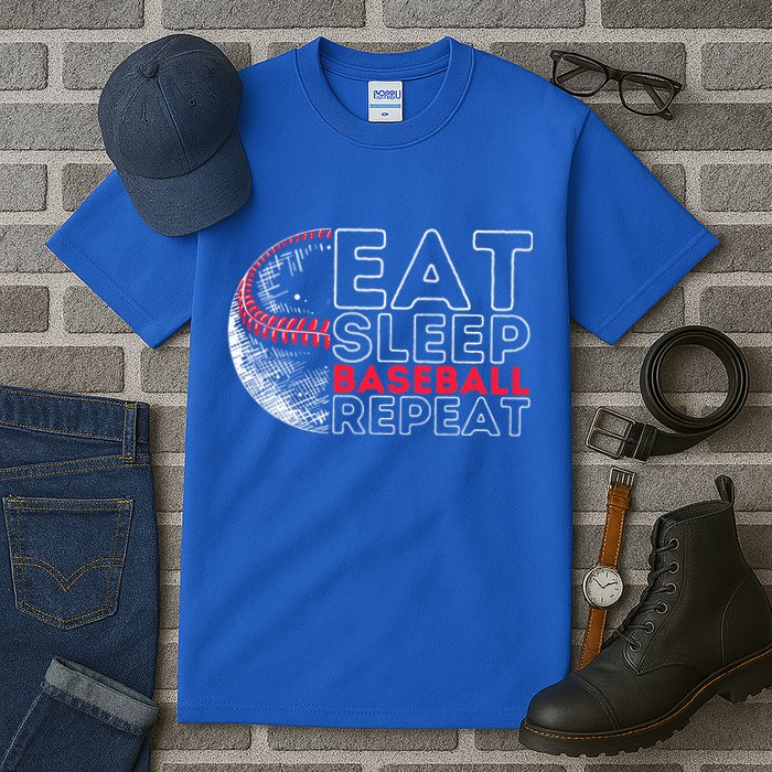 Eat Sleep Baseball Repeat Players Tall T-Shirt