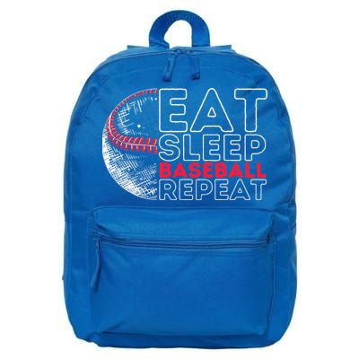 Eat Sleep Baseball Repeat Players 16 in Basic Backpack