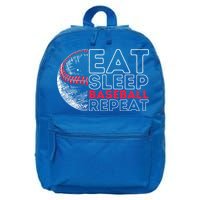 Eat Sleep Baseball Repeat Players 16 in Basic Backpack