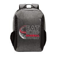 Eat Sleep Baseball Repeat Players Vector Backpack