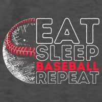 Eat Sleep Baseball Repeat Players Vector Backpack
