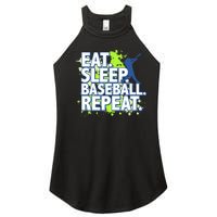 Eat Sleep Baseball Repeat Women’s Perfect Tri Rocker Tank