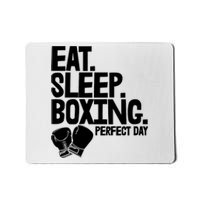 Eat Sleep Boxing Perfect Day Funny Wo Boxing Sports Love Premium Mousepad