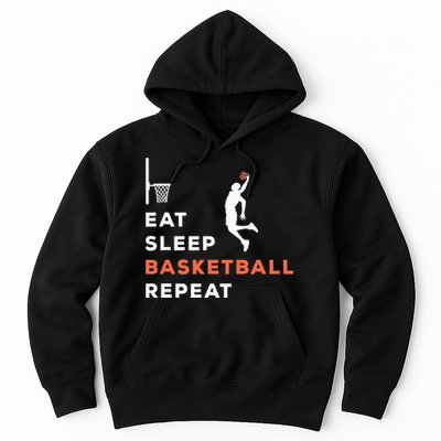 Eat Sleep Basketball Repeat Player Coach Hooper Hoodie