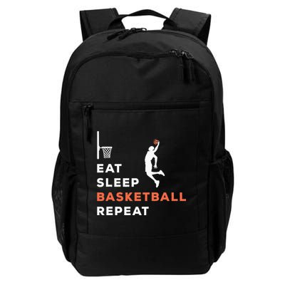 Eat Sleep Basketball Repeat Player Coach Hooper Backpack