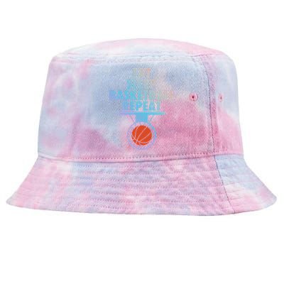 Eat Sleep Basketball Repeat Cool Basketball Sport Player Tee Funny Gift Tie-Dyed Bucket Hat