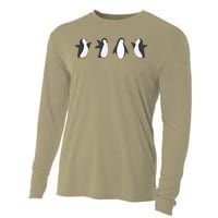 Emperor Sea Bird King Penguin Lover Penguin Cooling Performance Long Sleeve Crew