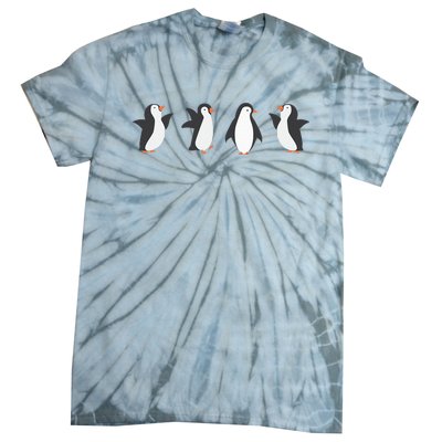 Emperor Sea Bird King Penguin Lover Penguin Tie-Dye T-Shirt