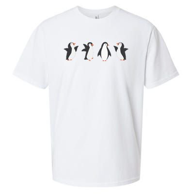 Emperor Sea Bird King Penguin Lover Penguin Sueded Cloud Jersey T-Shirt