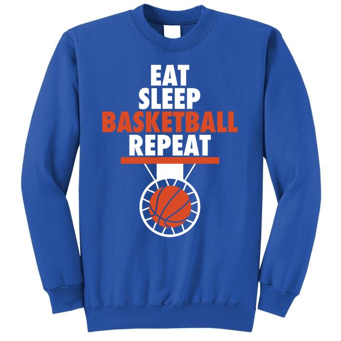 Eat Sleep Basketball Repeat Cool Basketball Sport Player Tee Gift Sweatshirt