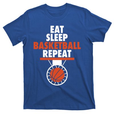 Eat Sleep Basketball Repeat Cool Basketball Sport Player Tee Gift T-Shirt