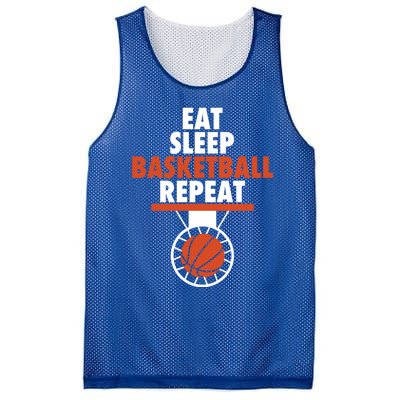 Eat Sleep Basketball Repeat Cool Basketball Sport Player Tee Gift Mesh Reversible Basketball Jersey Tank