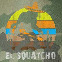 El Squatcho Bigfoot Sasquatch Legacy Tie Dye Trucker Hat