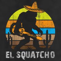 El Squatcho Bigfoot Sasquatch Cool Comfort Performance Bucket Hat