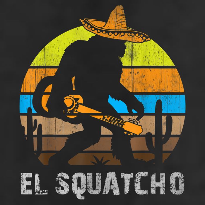 El Squatcho Bigfoot Sasquatch Cool Comfort Performance Bucket Hat
