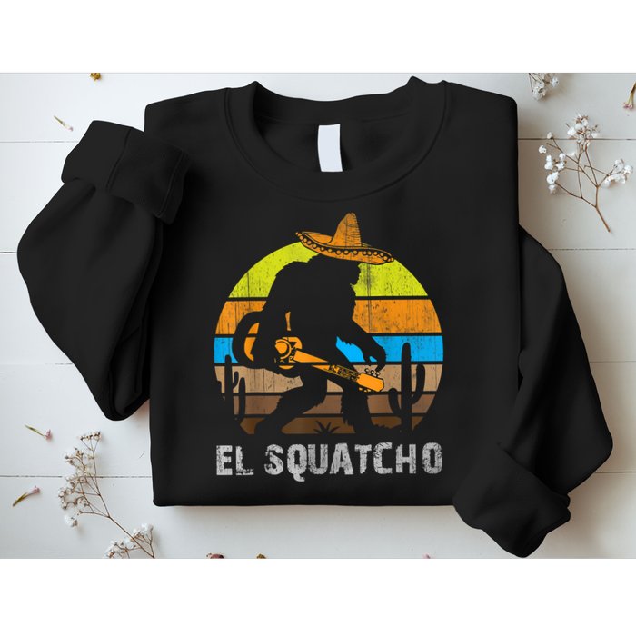El Squatcho Bigfoot Sasquatch Sweatshirt