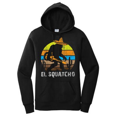 El Squatcho Bigfoot Sasquatch Women's Pullover Hoodie