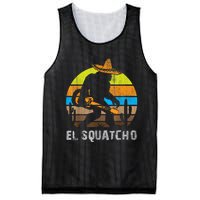 El Squatcho Bigfoot Sasquatch Mesh Reversible Basketball Jersey Tank