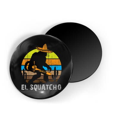 El Squatcho Bigfoot Sasquatch Magnet
