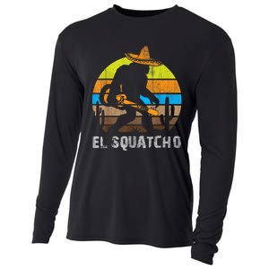 El Squatcho Bigfoot Sasquatch Cooling Performance Long Sleeve Crew