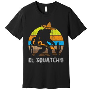 El Squatcho Bigfoot Sasquatch Premium T-Shirt