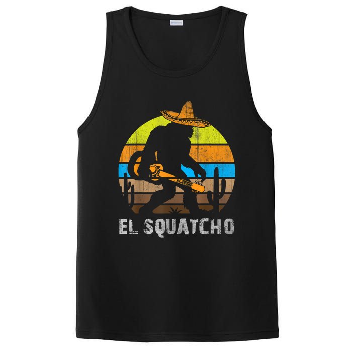 El Squatcho Bigfoot Sasquatch PosiCharge Competitor Tank