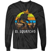 El Squatcho Bigfoot Sasquatch Tie-Dye Long Sleeve Shirt