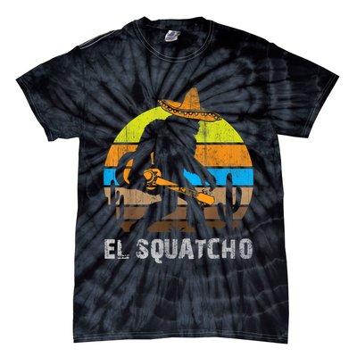El Squatcho Bigfoot Sasquatch Tie-Dye T-Shirt