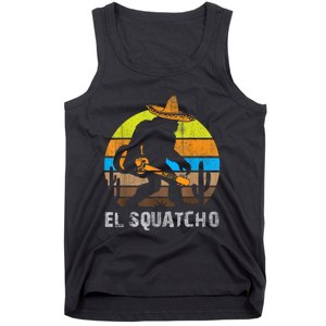 El Squatcho Bigfoot Sasquatch Tank Top