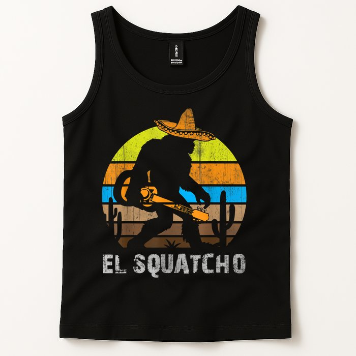 El Squatcho Bigfoot Sasquatch Tank Top