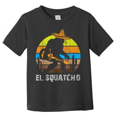 El Squatcho Bigfoot Sasquatch Toddler T-Shirt