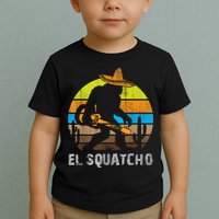 El Squatcho Bigfoot Sasquatch Toddler T-Shirt