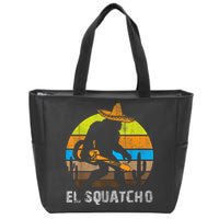 El Squatcho Bigfoot Sasquatch Zip Tote Bag