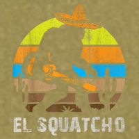 El Squatcho Bigfoot Sasquatch Garment-Dyed Women's Muscle Tee