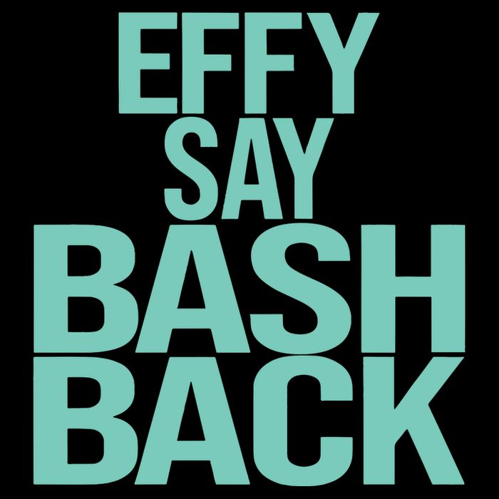 Effy Say Bash Back Bucket Hat